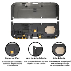 Alto Falante Motorola Moto E6 Plus