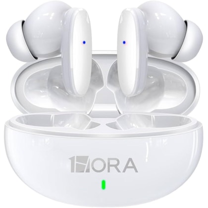 AUDIFONOS INALAMBRICOS IN-EAR 1HORA BLUETOOTH TWS AUT 119 (AUT119B-100) BRANCO