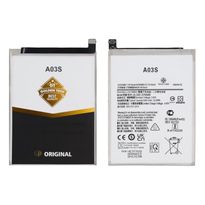 BATERIA SAMSUNG GALAXY A03 - A03S - A03 CORE - A02S - A04 - A04E - A14 4G - M02S (SLC50 - HQ50S - EB-BA146ABY)