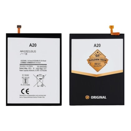 Bateria Samsung Galaxy A20 - A30 - A30S - A50 - A50S Golden Tech Gt (EB-BA505ABU)
