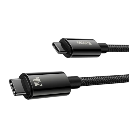 Cabo Tipo C Para Tipo C Tungsten Gold 3M 240W Baseus