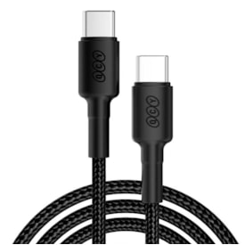 Cabo Tipo C + Tipo C Nylon  60W Qcy