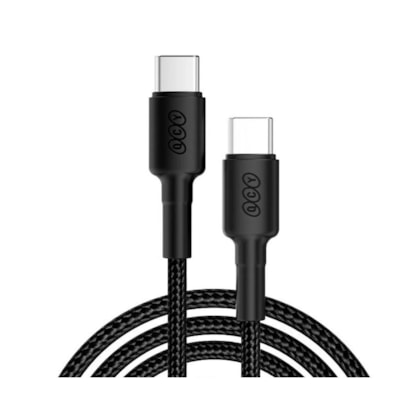 Cabo Tipo C + Tipo C Nylon 60W QCY