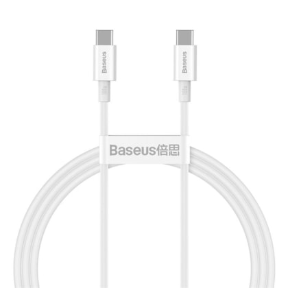 Cabo Tipo C + Tipo C Superior Series 100W 1M Baseus