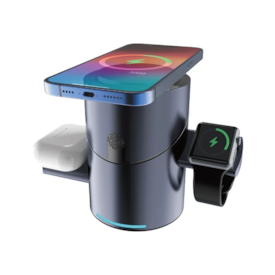 Estacao De Carregador Sem Fio 3 Em 1 Mag-Charger MC31-Jg Joog