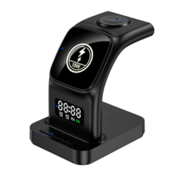 Estacao De Carregador Sem Fio 5 Em 1 15W Peining PEI-WS10
