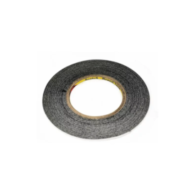Fita Dupla Face 3M Preta 3Mm