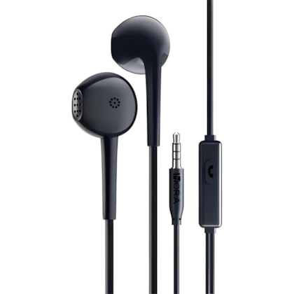 Fone De Ouvido Com Fio 3.5Mm Intra-Auricular 1Hora (AUT117N)