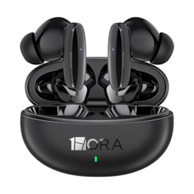 FONE DE OUVIDO IN-EAR SEM FIO BLUETOOTH 1HORA COM MICROFONE (AUT205N) PRETO