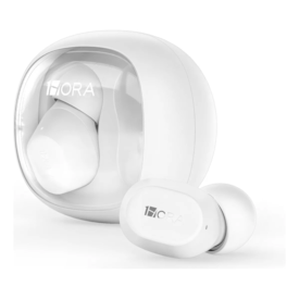 FONE DE OUVIDO SEM FIO 1HORA IN-E AR BLUETOOTH 5.3 C OR (AUT208B) BRANCO