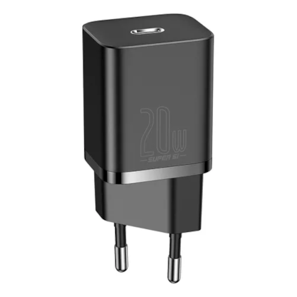 FONTE DE PAREDE TIPO C SUPER SI QUICK CHARGER 20W BASEUS (CCSUP-B02)