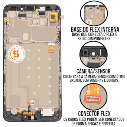 Frontal Alcatel A5 Led - Skytech