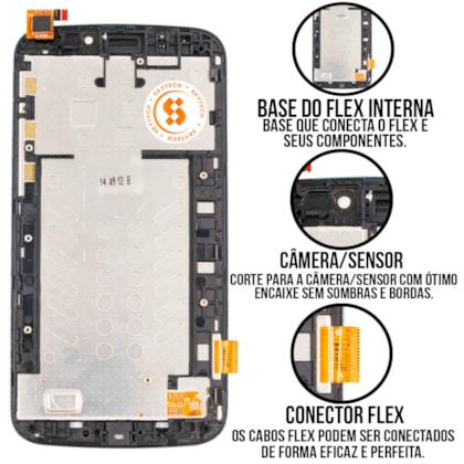 Frontal Alcatel Pop C7 - Skytech