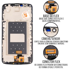 Frontal LG K10 Sem Tv - Skytech