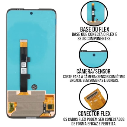 FRONTAL MOTOROLA EDGE 20 LITE - EDGE 20 FUSION