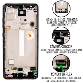 FRONTAL SAMSUNG GALAXY A52 4G 5G - A52S 5G