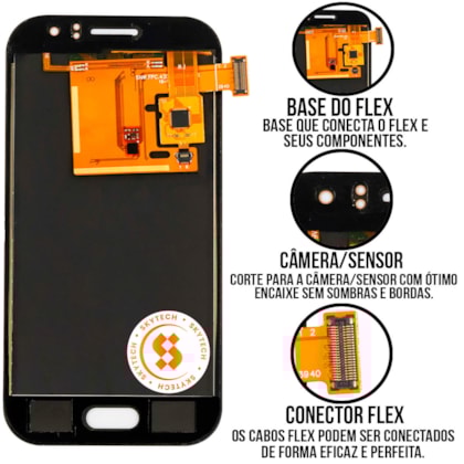 Frontal Samsung Galaxy J1 Ace - Skytech