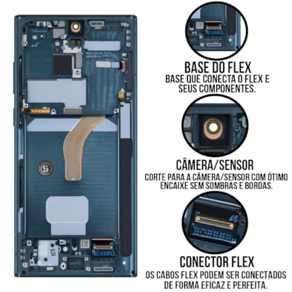 Frontal Samsung Galaxy S22 Ultra - Skytech