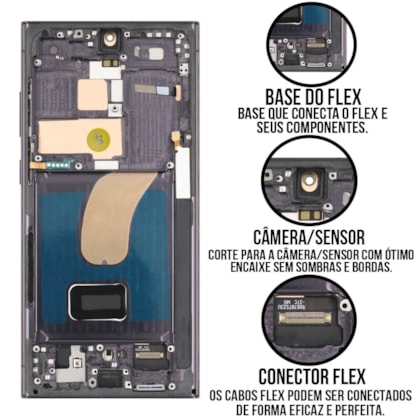 Frontal Samsung Galaxy S23 Ultra - Skytech