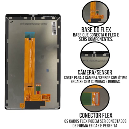 Frontal Samsung Galaxy Tab A7 Lite 4G - Skytech