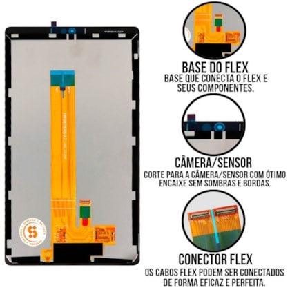 FRONTAL SAMSUNG GALAXY TAB A7 LITE 4G T220