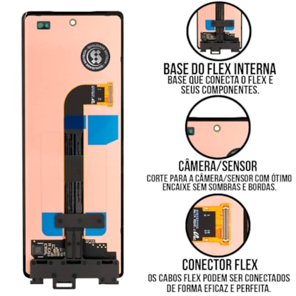 Frontal Samsung Galaxy Z Fold 2 5G Externo - Skytech