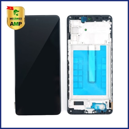 Frontal Samsung M53 5G Com Aro AMP Master - Preto
