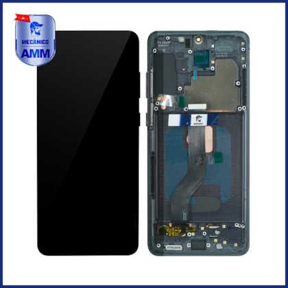 Frontal Samsung S20 Plus Com AroMecanico Skytech Pro - Preto