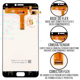 Frontal Tela Display LCD Asus Zenfone 4 Max - Skytech