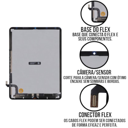 Frontal Tela Display LCD iPad Air 5 2022 10.9 - Skytech