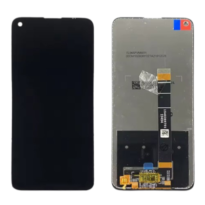 Frontal Tela Display LCD Lg K61 Skytech Pro Sem Aro - Preto