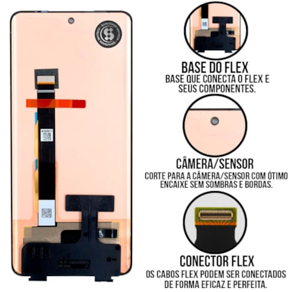 Frontal Tela Display LCD Motorola Edge 30 Fusion - Skytech