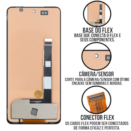 Frontal Tela Display LCD Motorola Edge 30 - G52 - G71S - G82 - Skytech