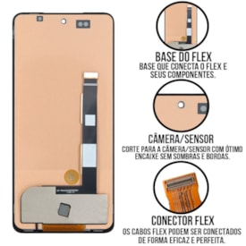 Frontal Tela Display LCD Motorola Edge 30 - G52 - G71S - G82 - Skytech