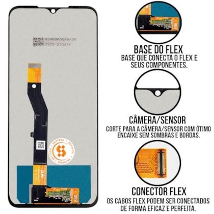 Frontal Tela Display LCD Motorola Moto G Play - Skytech