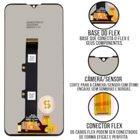 Frontal Tela Display LCD Motorola Moto G10 - Skytech