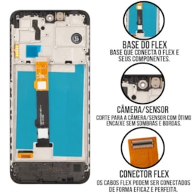 Frontal Tela Display LCD Motorola Moto G31 - Skytech