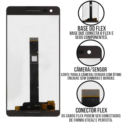 Frontal Tela Display LCD Nokia 2.1 - Skytech