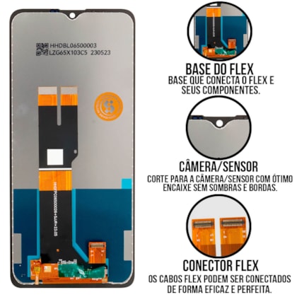 Frontal Tela Display LCD Nokia 2.4 - Skytech