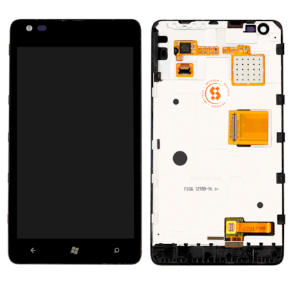 Frontal Tela Display LCD Nokia Lumia 900  - Skytech