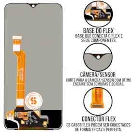 Frontal Tela Display LCD Oppo F9 - F9 Pro - A7X - Realme U1 - 2 Pro - Skytech