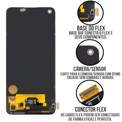 Frontal Tela Display LCD Realme 10 4G - Skytech