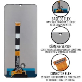 Frontal Tela Display LCD Realme Note 50 - C51 - Skytech