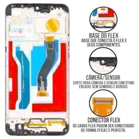 Frontal Tela Display LCD Samsung Galaxy A10S - Skytech
