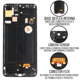 Frontal Tela Display LCD Samsung Galaxy A50 - A50S - Skytech