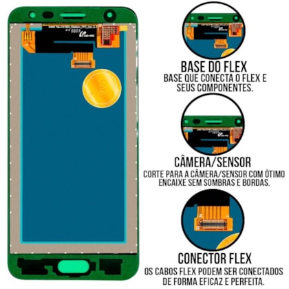 Frontal Tela Display LCD Samsung Galaxy J5 Prime - Skytech