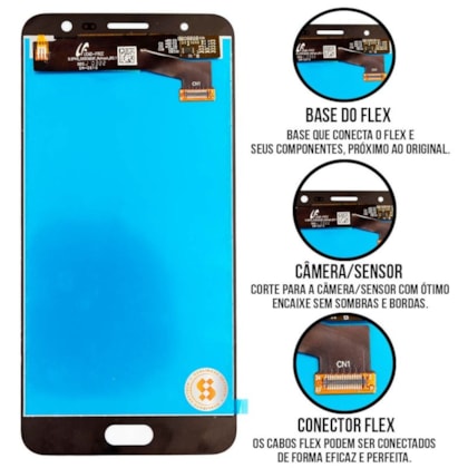 Frontal Tela Display LCD Samsung Galaxy J7 Prime - Skytech