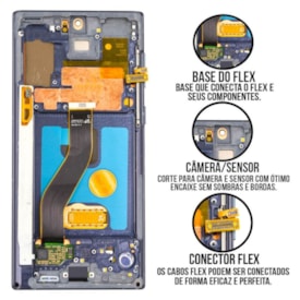 Frontal Tela Display LCD Samsung Galaxy Note 10 - Skytech