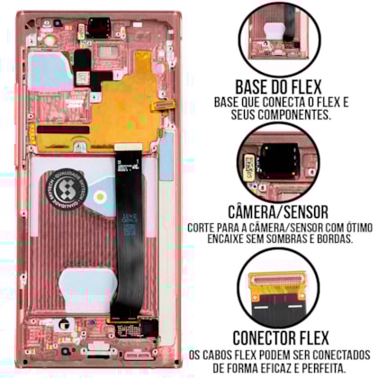 Frontal Tela Display LCD Samsung Galaxy Note 20 Ultra 4G 5G - Skytech