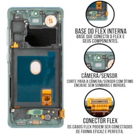 Frontal Tela Display LCD Samsung Galaxy S20 Fe 4G 5G - Skytech